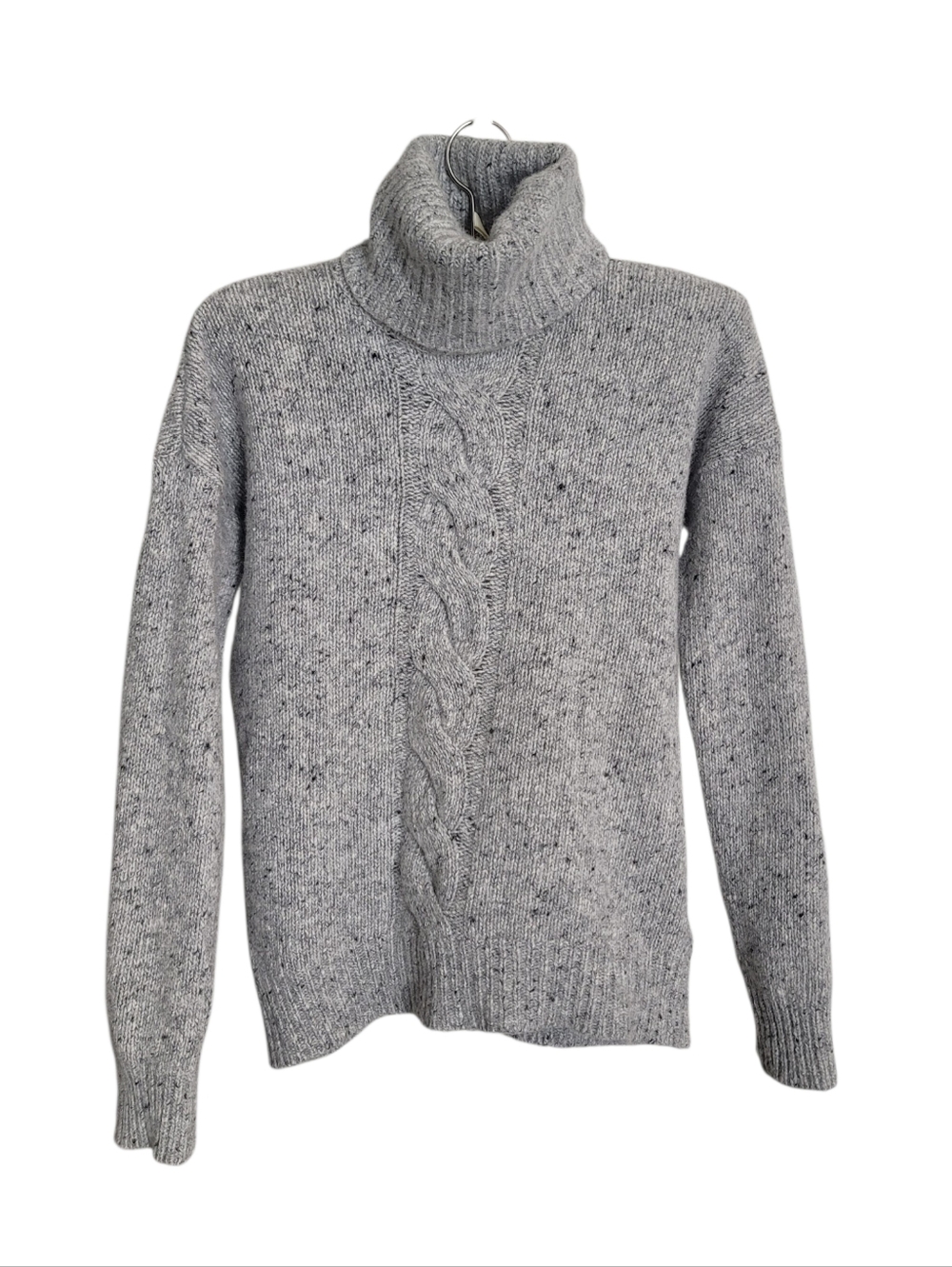Lauren Ralph Lauren Black Label Wool Alpaca Blend Turtleneck Cable Knit Sweater - Picture 3 of 9
